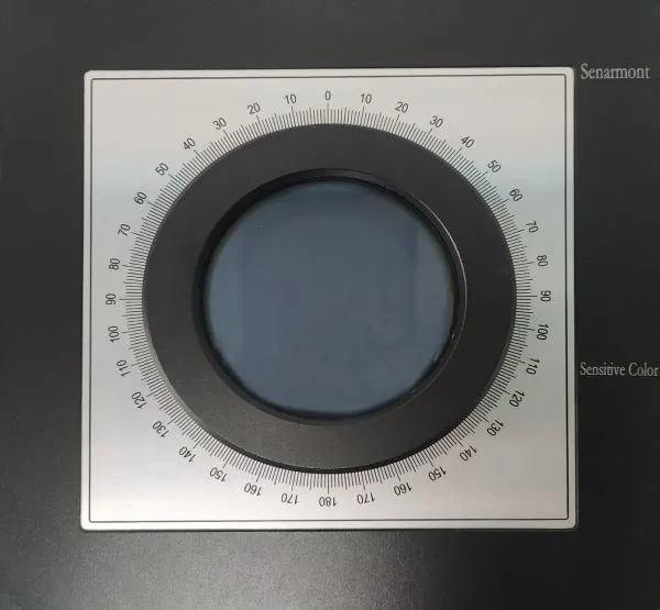 Hand-operated Quantative Polariscope Measuring Glass Temper Grade photo-2