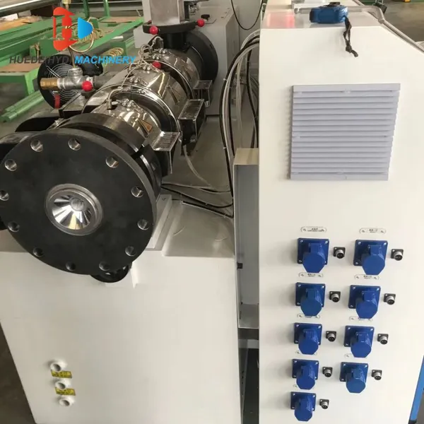 SJSZ51 Double Screw Plastic PVC PP PE Extruder Machine For Pipe Edge Banding Wall Ceiling Panel Making Machine photo-2