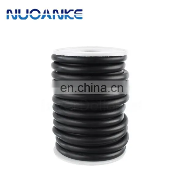 Best Quality NBR EPDM FKM Solid Round Square Rubber Sealing Strip O Ring Cord Silicone photo-3