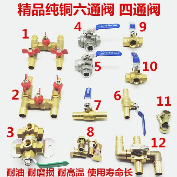 304 stainless steel valve Q14F/Q15F-16P internal thread threaded three-way ball valve T type L type 4 points DN15