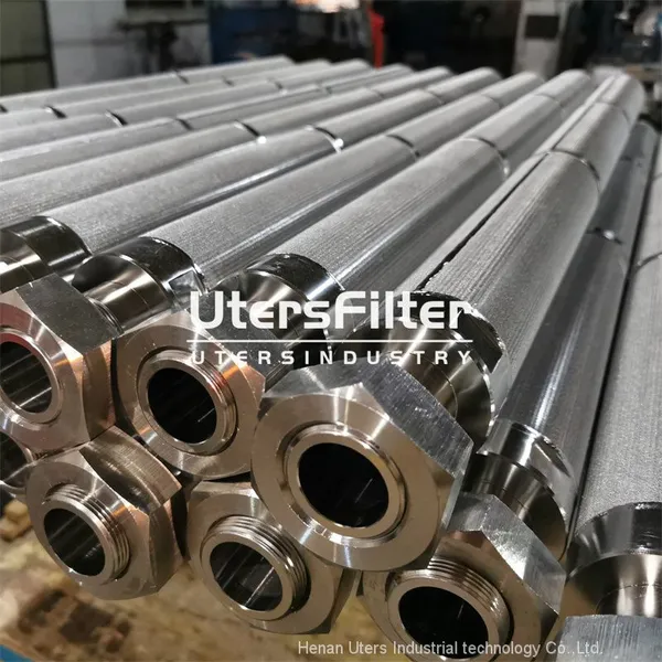 65x1078mm UTERS Sintered Stainless Steel Filter Element for Sinopec photo-5