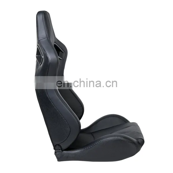 USA Warehouse Adjustable Black Universal Racing Seats Car Seat photo-3