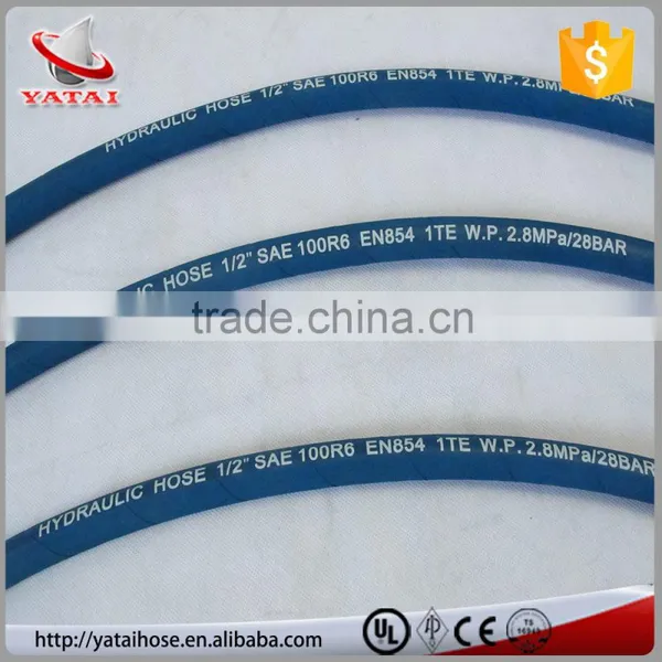 High Pressure Hose DIN/EN 854 1TE/2TE Oil Resistant Rubber Hose Hot Sale Hydraulic Hose Pipe Price List photo-5