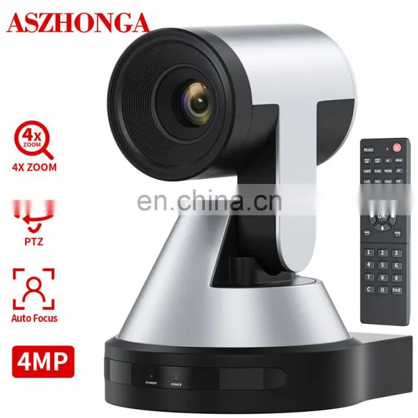 10X ZOOM PTZ Office Conference System School Distance Education 2K Live Streaming Camera Autofocus Tracking USB Driver Free photo-2