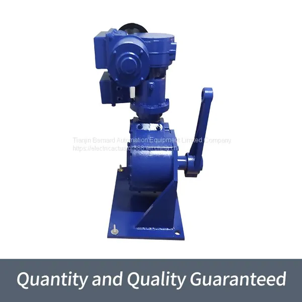 Intelligent Induced Draft Fan Actuator B+RS1000/K105H High-power Angular Stroke Electric Actuator photo-3