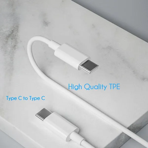 100W USB C to USB C Fast PD Charging Cable QC3.0 Type C Data Cable With E-marker Chip for Ipad Pro Samsung S22 photo-4
