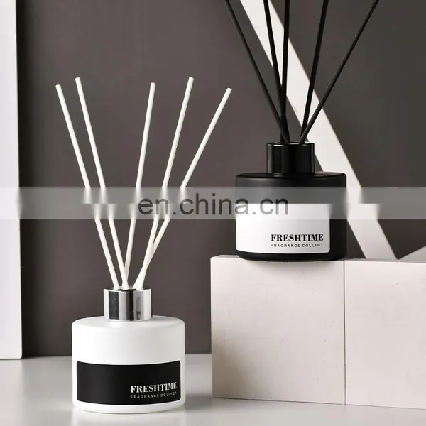 Customized Private Label Luxury Glass Bottle Fragrance Oil Reed Diffuser photo-2