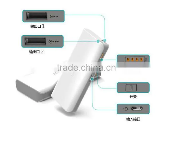 2016 New Design Lithium Power Bank With 2USB Output Power Bank and Solar Power Bank photo-3
