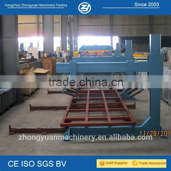 Steel Floor Deck Roll Forming Machine With Auto Stacker photo-2