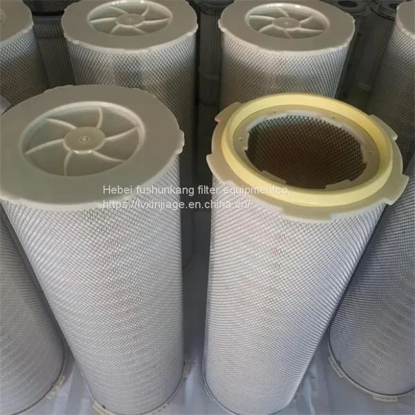 Dust Filter Element Liu er Quick Disassembly Dust Filter Cartridge Quick Disassembly Plastic Spray Sand Machine Powder Coating Filter Element-Fushunkang photo-2