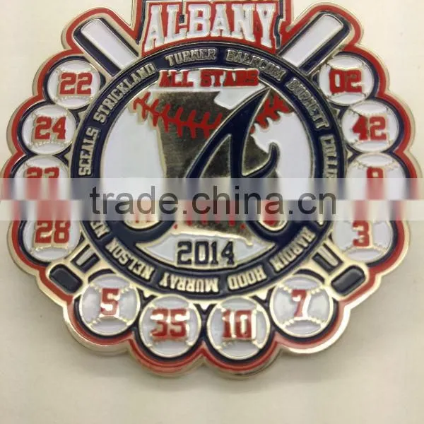 Custombaseball Sports Lapel Pins Medals/medal With High Quality photo-2