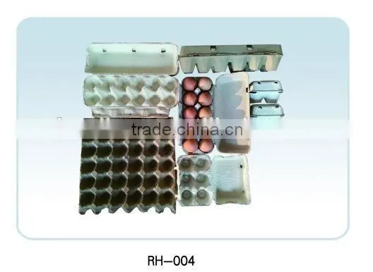 Heart-shaped 10 Holes Eco-friendly Molded Pulp Egg Tray photo-2
