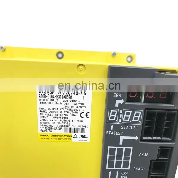 Original Fanuc A06B-6164-H311 PLC Servo Drive A06B-6164-H311 photo-3