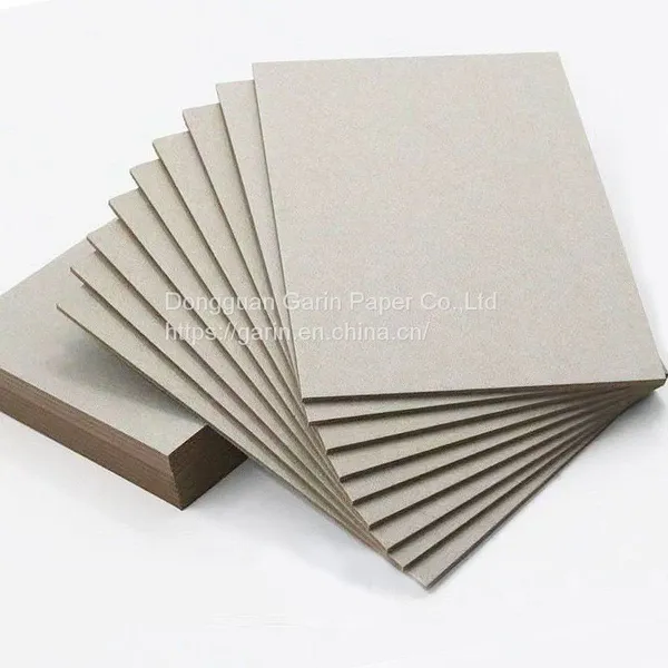 800gsm Grey Board Bookbinding Chip Board Grey Cardpaper