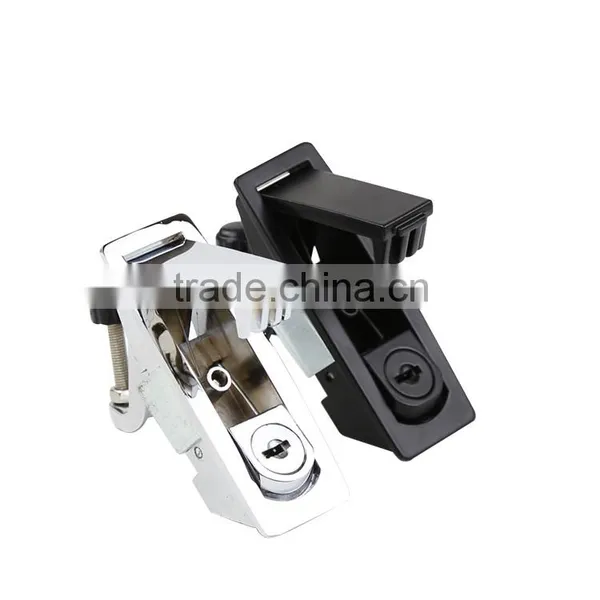 CE Rohs New Lever Latch Assembly With Flush Trigger Alloy Plane Lock for Electric Metal Box Door photo-3