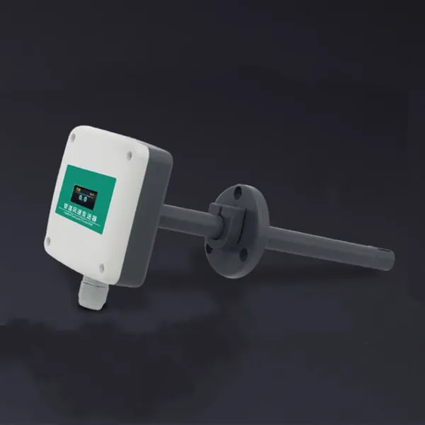 Ducted Type 4~20mA 0-10V DC Wind Speed Sensor Air Velocity Sensor for Hvac System photo-4