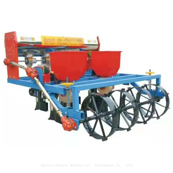 Walking Tractor Peanut Beans Seeder Double Rows Machine Broad Bean Seeder photo-2