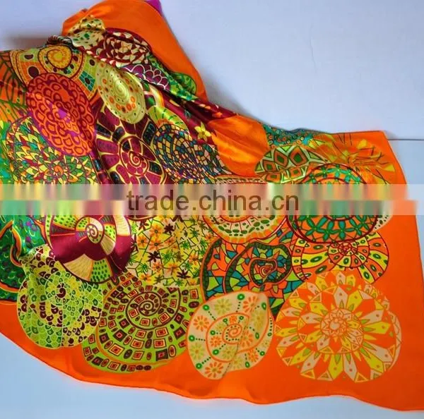 Lady Scarf Silk Scarf Wholesale China photo-6