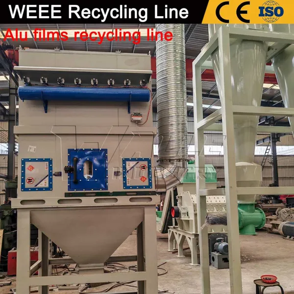 Multi-Stage PCB Motherboard Recycling Machine With Dust Control System
