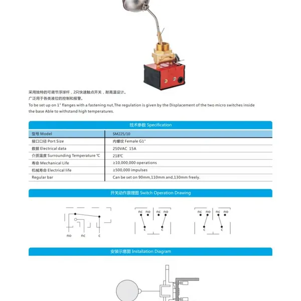 SM225/10 Liquid Level Switch photo-3