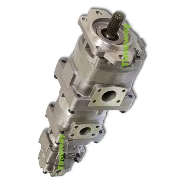 Hydraulic Pump Assembly 705-55-34180 Gear Oil Pump for Komatsu Wheel Loader WA350-3A-S WA380-3 WA350-3-X photo-2