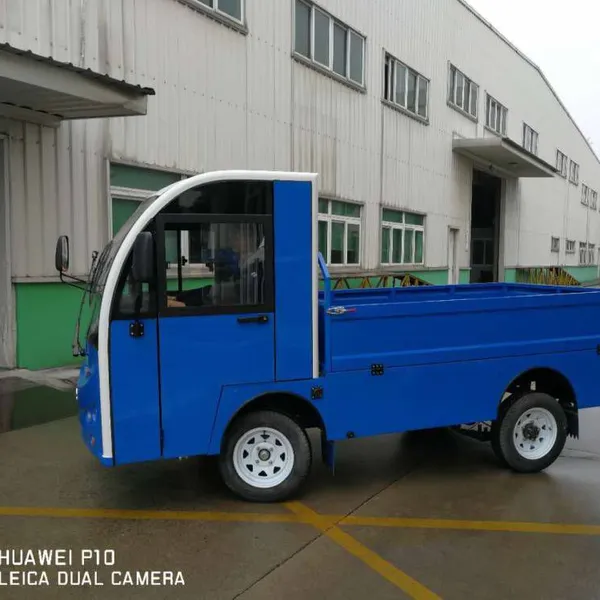Resist the Involution: 2-ton Electric Truck, Four-wheel Electric Freight Truck for Factory Areas, 2-ton Electric Flatbed Truck. Win Customers With Quality photo-3