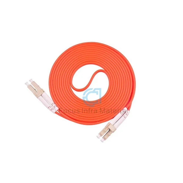 MultiMode Duplex LC UPC to LC UPC MM DX Fiber Optic Patch Cord for FTTH Projects photo-2