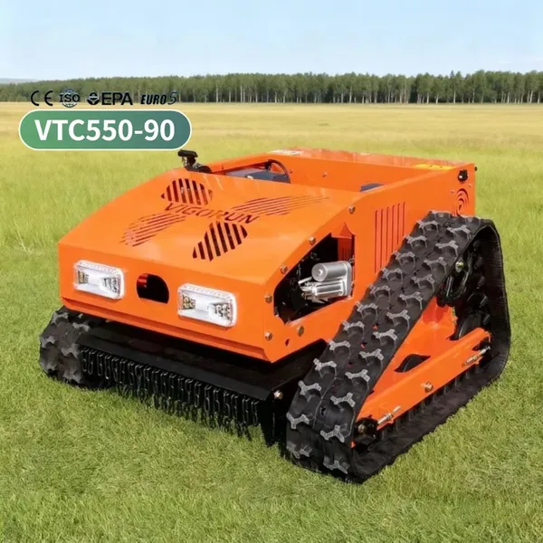 Mower Grass Cutter Tractor 4.5kW 224cc Loncin Gasoline Engine VTC550 Mini Tractor Lawn Mower For Golf Courses photo-2