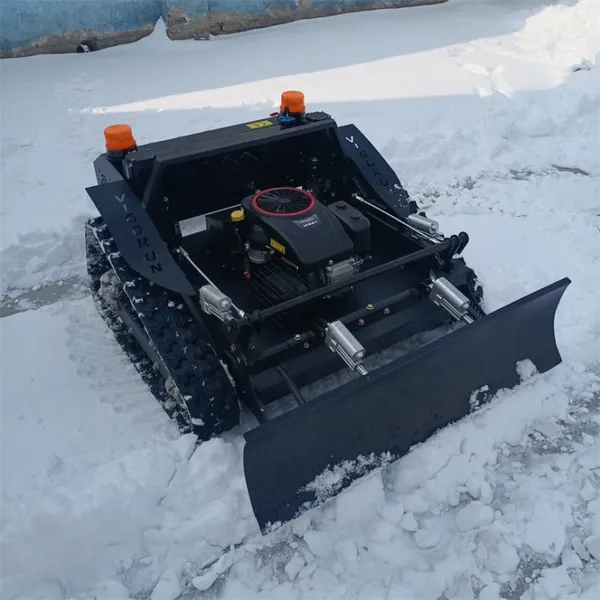Industrial Petrol Adjustable Mowing Height Brushless Walking Motor Remote Controlled Cordless Single Cylinder 4-Stroke Mowing photo-5