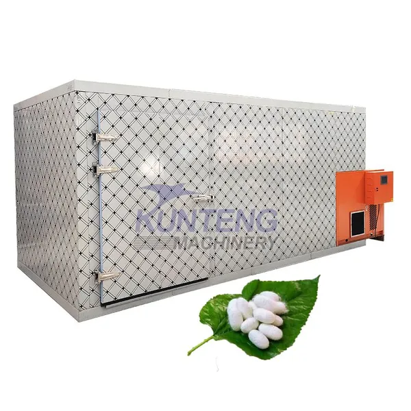 Tray Type Silkworm Cocoon Clove Corn Kernel Herbal Heat Pump Dryer EPC