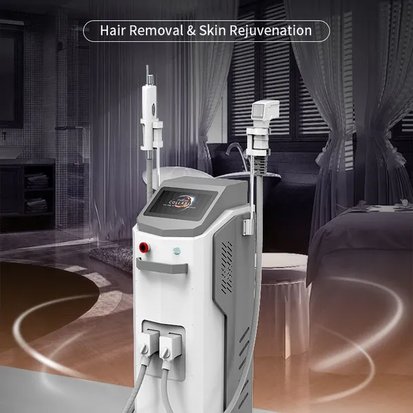 Permanent Laser Hair Removal Machine 808nm 755nm 1064nm Triple Wavelength With Sapphire Cooling