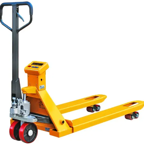 Hand Pallet Truck Electronic Forklift Pallet Jack With Weighing Scale