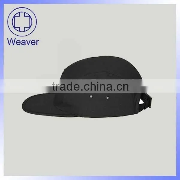 Distressed Cutom Blank 5 Panel Cap / Wholesale Cotton Custom Blank Camp Cap photo-5