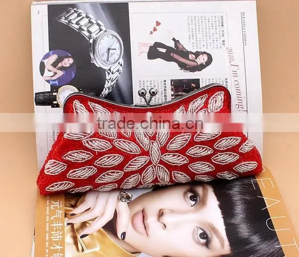 2015 Best Selling Wholesale Beaded Clutch Bag Purses