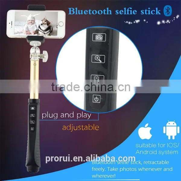2016 Best Hot Selling Products Wireless Monopod Mini Wholesale Bluetooth Selfie Stick for Smartphone photo-6
