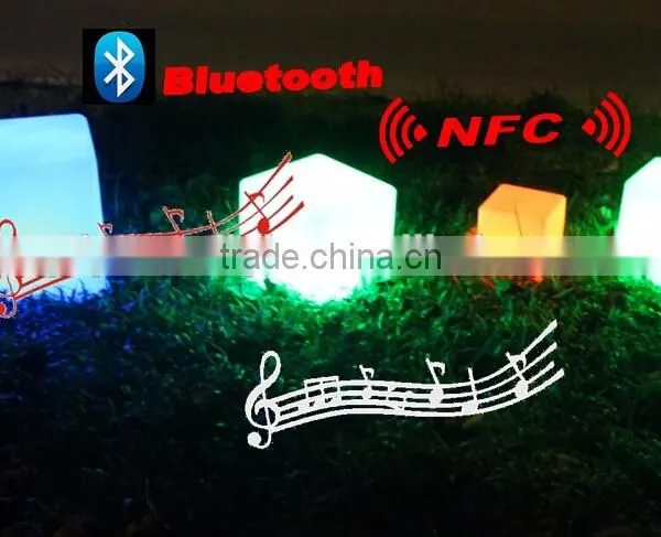 LED Luminaries Cube With Bluetooth Stereo & Remote Control YXF-4343B photo-2