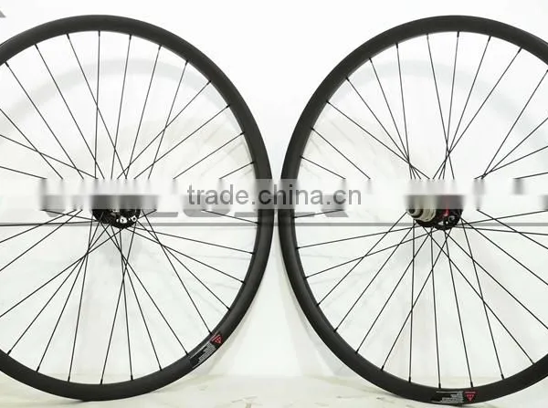 Mountain Bike Hookless XC Offset Tubeless Ready Wide 30mm Carbon Wheelset Clincher Pro 29" Mtb Carbon Asymmetrwheel photo-3