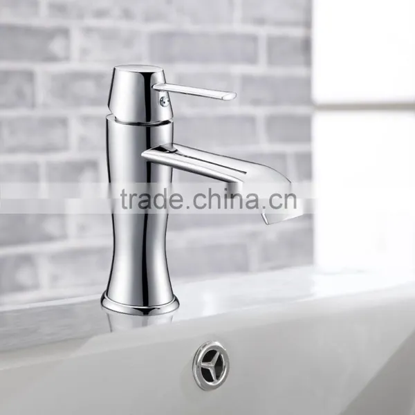 Long Neck Hand Wash Single Hole Mounted Bathroom Tap photo-4