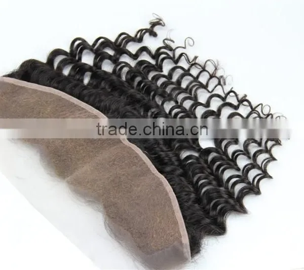 High Quality 100 Unprocessed Grade 6a Hair 13x4 Lace Frontal Closure in Stock photo-2