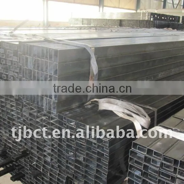 Erw Hot Dip Welded Galvanized Square Steel Pipe photo-3
