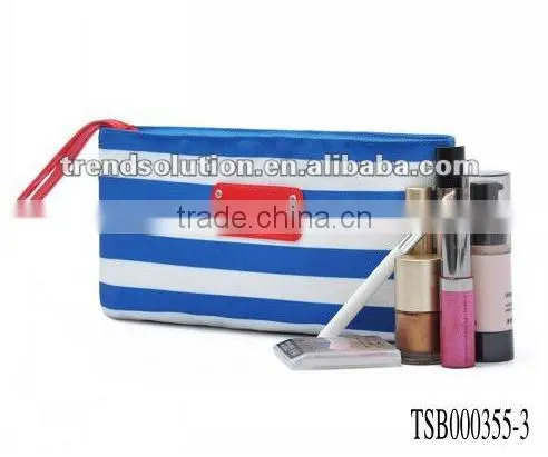 2016 New Designer Big Size High Quality Canvas Navy Blue Stripes Shoulder Bags Quality Choice photo-4