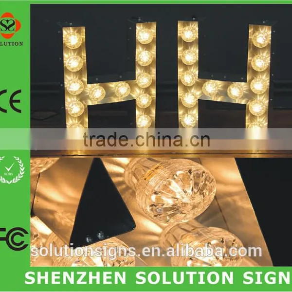 Direct Factory of Metal Marquees Lettters for Led Advertising Sign photo-6