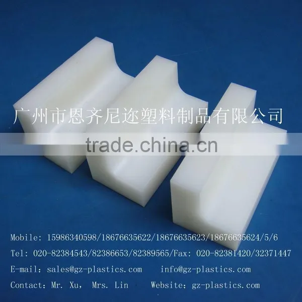 HDPE Plastic UHMWPE PE Polyethylene Nylon Linear Guide Rail photo-4