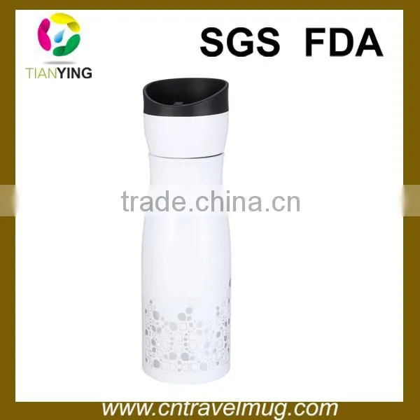 16oz Double Wall Insulated Stainless Steel Thermos Coffee Mug Bottle