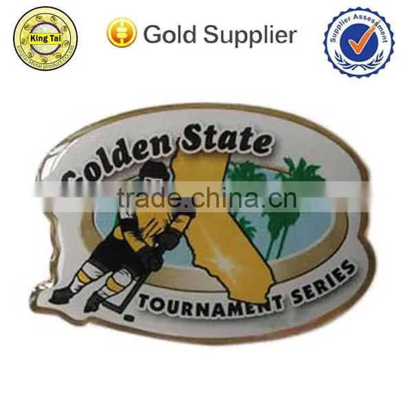 Promotion Quality Lastest Design Metal Wholesale Golf Badges for Gentlement photo-2