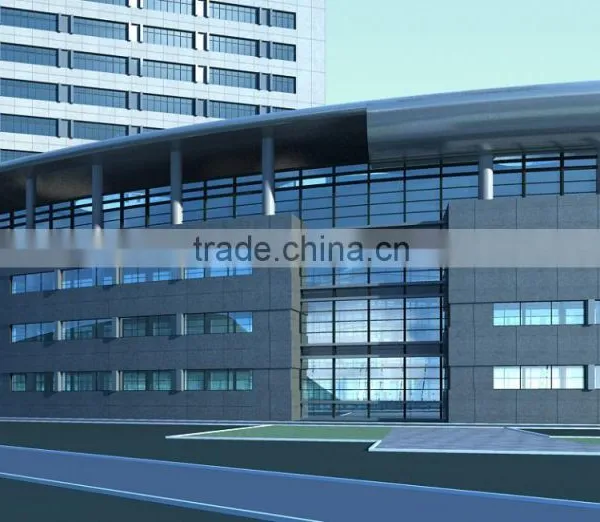 Glazed Aluminum Curtain Wall With All Accessories photo-4