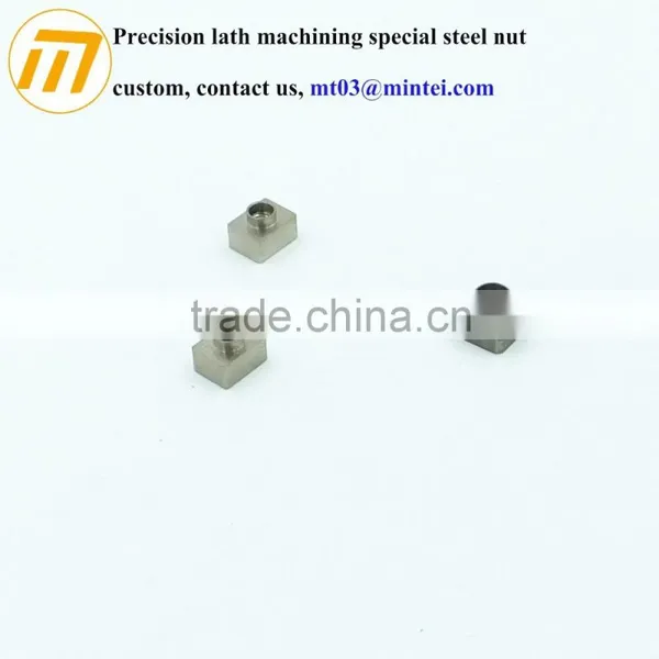 Customized CNC Machining Parts CNC Machining Steel Square Nuts photo-2