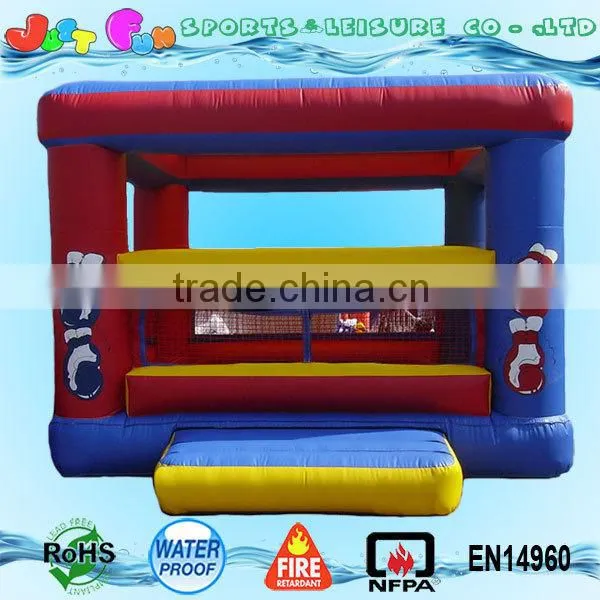 Interactive Game Bouncy Boxing Ring, Customized Size PVC Boxing Equipment