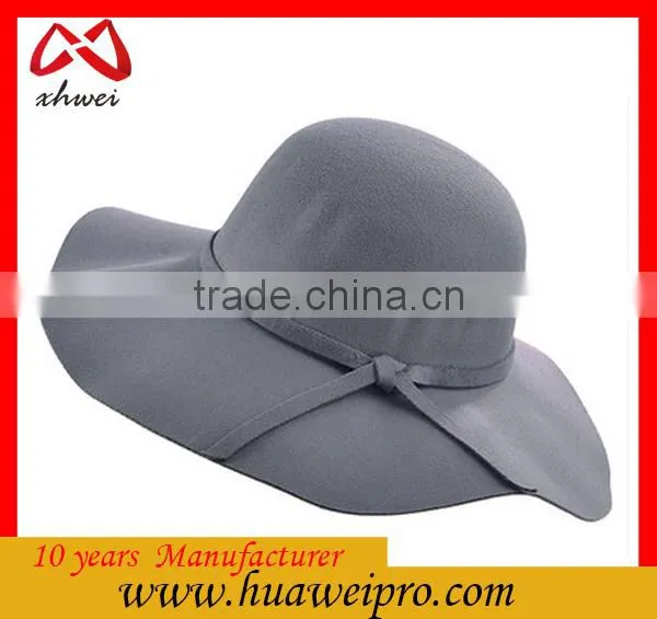 Wholesale Fashion Fedora Hats With Wholesale Custom Satin Ribbons photo-5