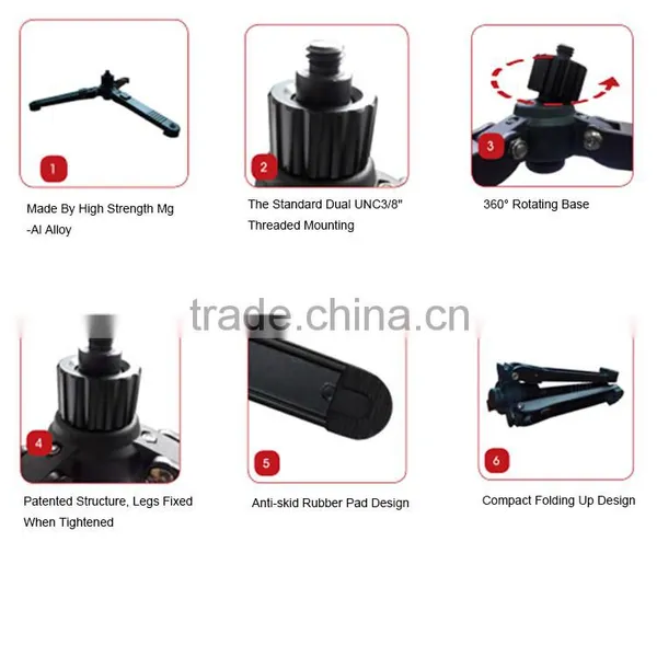 Multi-functional Monopod Base With 360 Horizontal Movement M3 photo-4